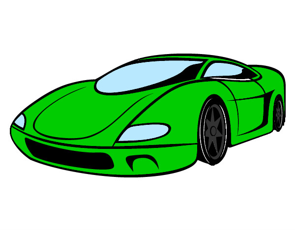 Dibujo Automóvil deportivo pintado por isaaco