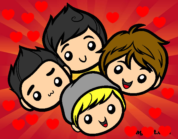 Dibujo Big time Rush pintado por Rusher2