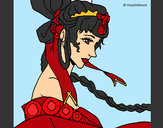 Dibujo Princesa china pintado por dafita123