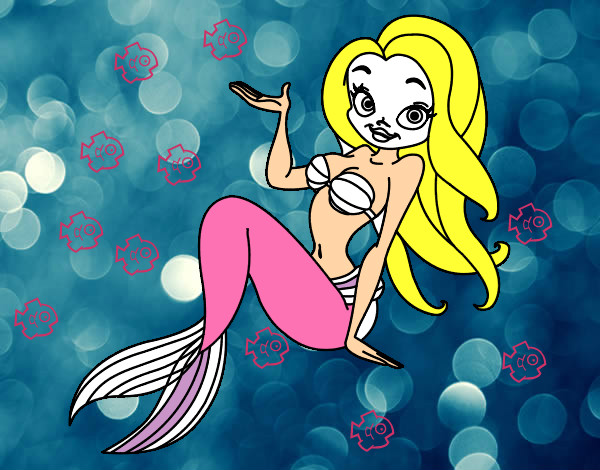 Dibujo Sirena sexy pintado por ERICAH