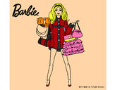 Dibujo Barbie de compras pintado por m1910