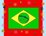 Dibujo Brasil pintado por carlito1