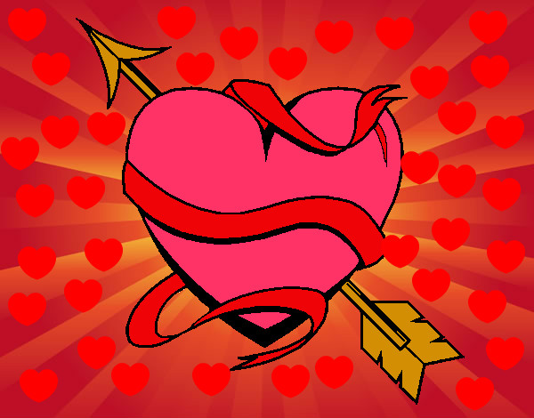 Dibujo Corazón con flecha III pintado por PRINCETRKE
