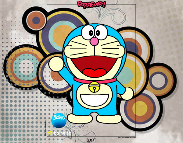 Dibujo Doraemon pintado por mirandoyu