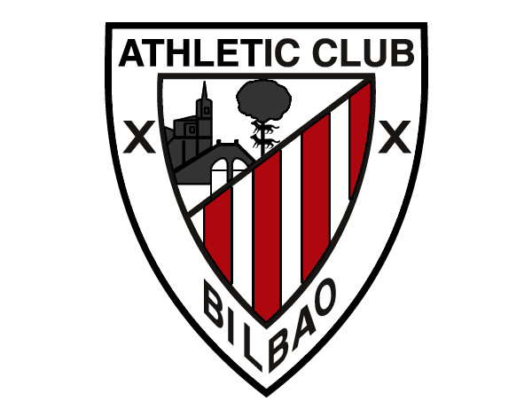 Dibujo Escudo del Athletic Club de Bilbao pintado por obeniels