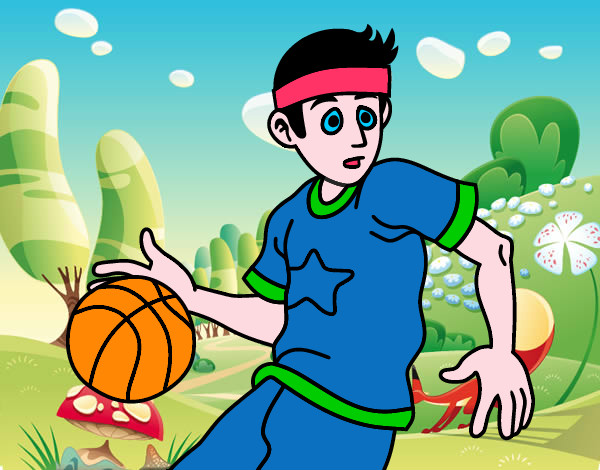 Dibujo Jugador de básquet junior pintado por keila05