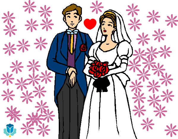Dibujo Marido y mujer III pintado por puchungas