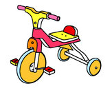 Dibujo Triciclo infantil pintado por MacarenaR