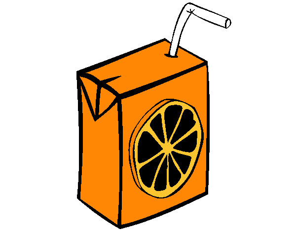 Dibujo Zumo de naranja pintado por antuanette