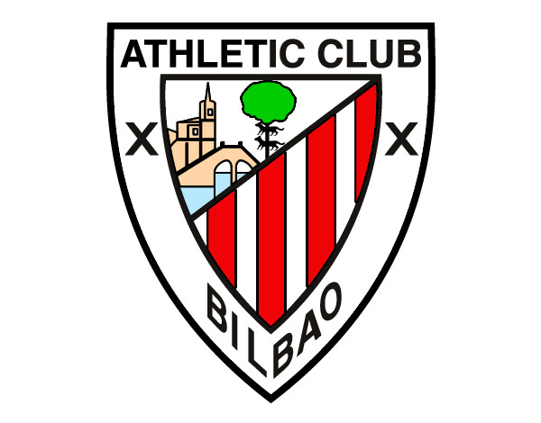 Dibujo Escudo del Athletic Club de Bilbao pintado por nain