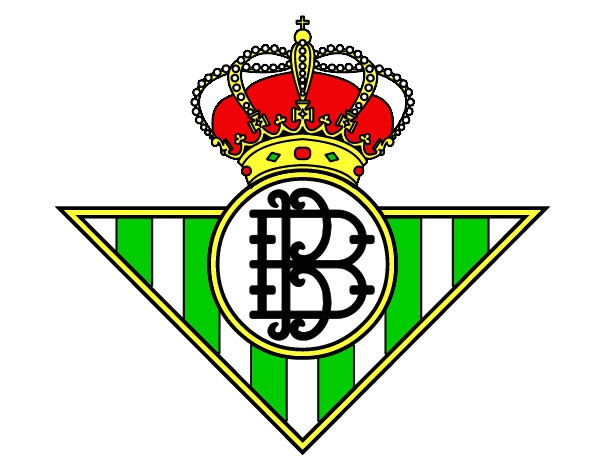 Dibujo Escudo del Real Betis Balompié pintado por nain