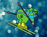 Dibujo Esquiador experimentado pintado por Itzelchris