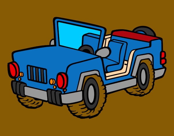 Dibujo Jeep pintado por TRISTAN04