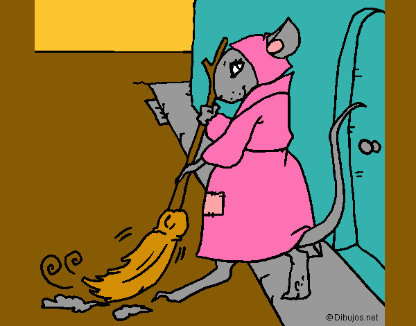 Dibujo La ratita presumida 1 pintado por TRISTAN04