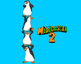 Dibujo Madagascar 2 Pingüinos pintado por Isimia