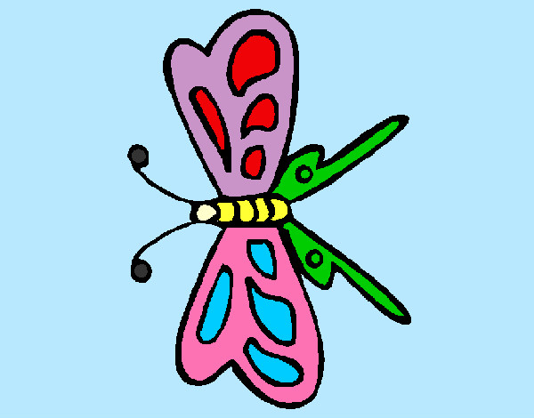 Dibujo Mariposa 12 pintado por alhay