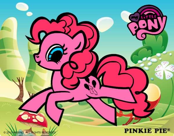 Dibujo Pinkie Pie pintado por amanda741