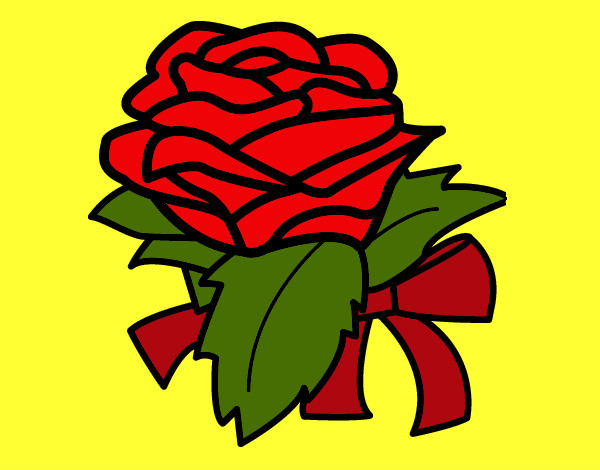 Dibujo Rosa, flor pintado por TRISTAN04