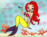 Dibujo Sirena sexy pintado por Isimia