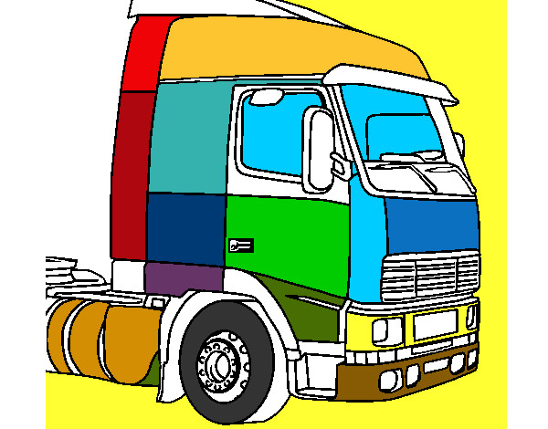 Dibujo Camión 5 pintado por Eugenio09