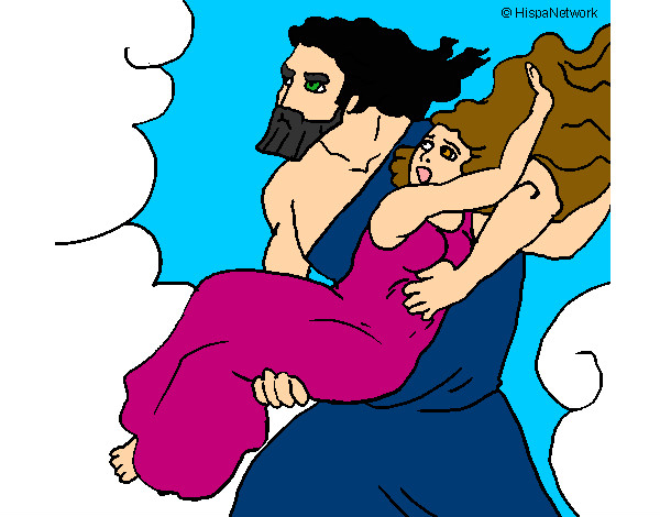 Dibujo El rapto de Perséfone pintado por elisan