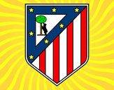 Dibujo Escudo del Club Atlético de Madrid pintado por tomyg