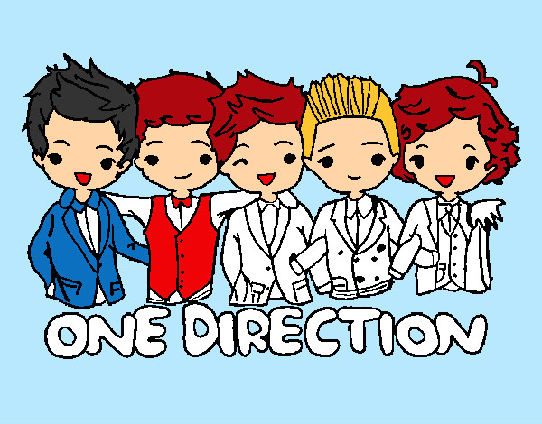 Dibujo One direction pintado por Rocio_go