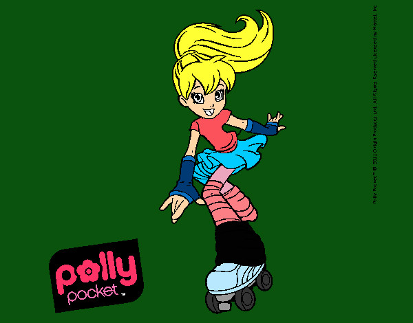 Dibujo Polly Pocket 1 pintado por vitu12