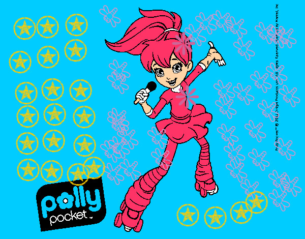 Dibujo Polly Pocket 2 pintado por melicastro