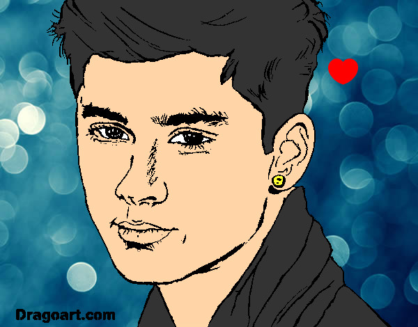 Dibujo Zayn Malik 2 pintado por Lunenq