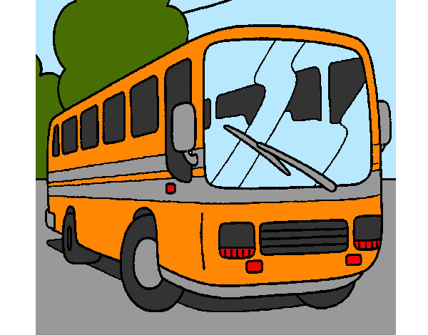 Dibujo Autobús pintado por puchulo
