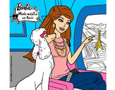Dibujo Barbie llega a París pintado por neko-chan1