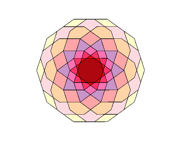 Dibujo Mandala 19 pintado por Mir54