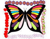 Dibujo Mariposa 8 pintado por hachiko