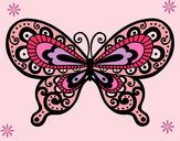 Dibujo Mariposa bonita pintado por Camitini