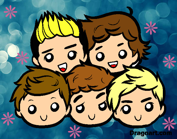 Dibujo One Direction 2 pintado por AnitaRdz1D