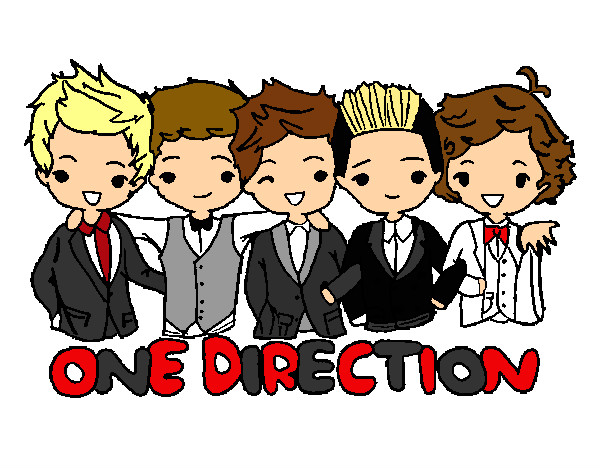 Dibujo One direction pintado por AnitaRdz1D