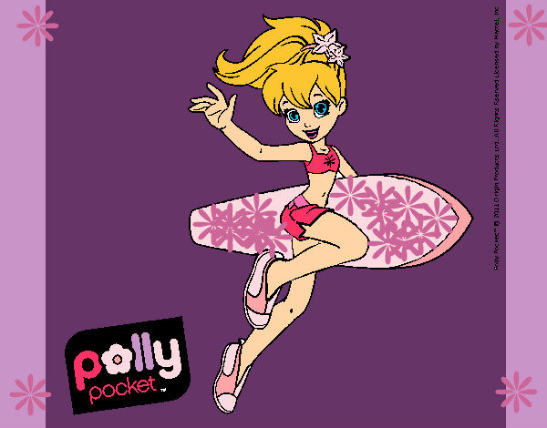 Dibujo Polly Pocket 3 pintado por Camitini
