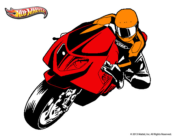 Dibujo Hot Wheels Ducati 1098R pintado por jeanpierre