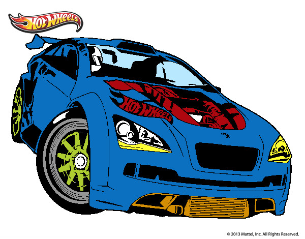 Dibujo Hot Wheels Megane Trophy pintado por SOTELO13