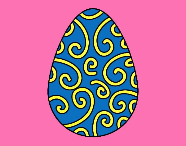 Huevo decorado