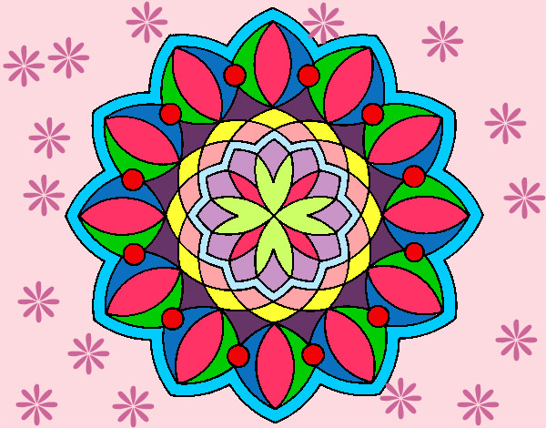 Dibujo Mandala 20 pintado por rosam-ari