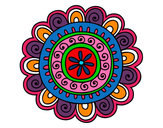 Dibujo Mandala alegre pintado por Camifh