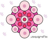 Dibujo Mandala con redondas pintado por julymate
