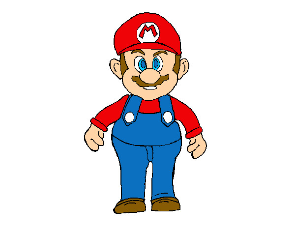 Dibujo Mario pintado por Freeziita