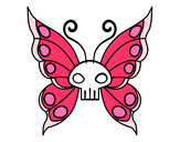 Dibujo Mariposa Emo pintado por julymate