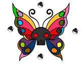 Dibujo Mariposa Emo pintado por moe9950