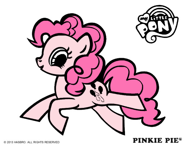 Dibujo Pinkie Pie pintado por dianagpe