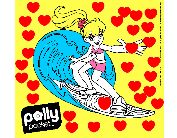 Dibujo Polly Pocket 4 pintado por aymantouit