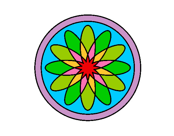 Dibujo Mandala 34 pintado por cori-glori